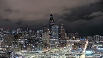 Weather camera view of UIC - University of Illinois Chicago.