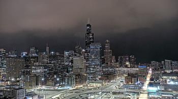 Weather camera view of UIC - University of Illinois Chicago.