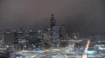 Weather camera view of UIC - University of Illinois Chicago.