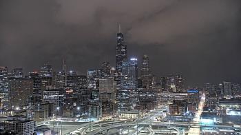 Weather camera view of UIC - University of Illinois Chicago.