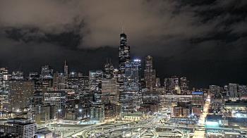Weather camera view of UIC - University of Illinois Chicago.