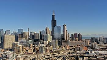 Weather camera view of UIC - University of Illinois Chicago.