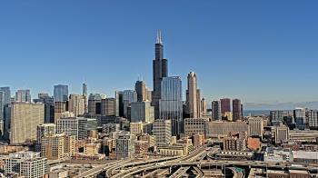 Weather camera view of UIC - University of Illinois Chicago.