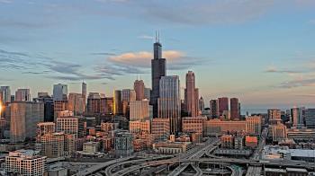 Weather camera view of UIC - University of Illinois Chicago.
