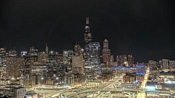 Weather camera view of UIC - University of Illinois Chicago.