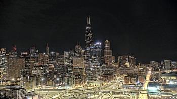 Weather camera view of UIC - University of Illinois Chicago.