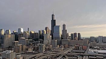Weather camera view of UIC - University of Illinois Chicago.