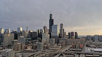 Weather camera view of UIC - University of Illinois Chicago.