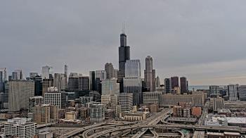 Weather camera view of UIC - University of Illinois Chicago.