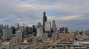 Weather camera view of UIC - University of Illinois Chicago.