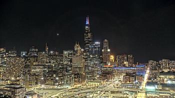 Weather camera view of UIC - University of Illinois Chicago.