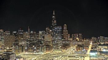 Weather camera view of UIC - University of Illinois Chicago.