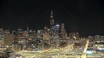 Weather camera view of UIC - University of Illinois Chicago.