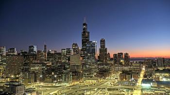 Weather camera view of UIC - University of Illinois Chicago.