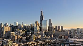 Weather camera view of UIC - University of Illinois Chicago.