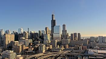 Weather camera view of UIC - University of Illinois Chicago.