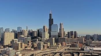 Weather camera view of UIC - University of Illinois Chicago.