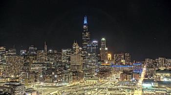 Weather camera view of UIC - University of Illinois Chicago.