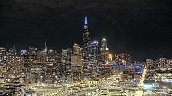 Weather camera view of UIC - University of Illinois Chicago.