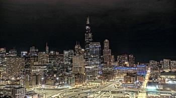 Weather camera view of UIC - University of Illinois Chicago.