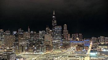 Weather camera view of UIC - University of Illinois Chicago.