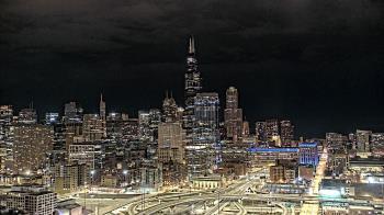 Weather camera view of UIC - University of Illinois Chicago.