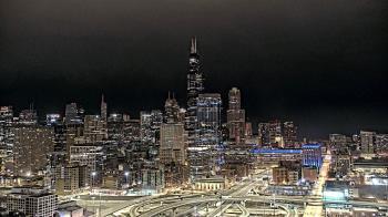 Weather camera view of UIC - University of Illinois Chicago.