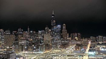 Weather camera view of UIC - University of Illinois Chicago.