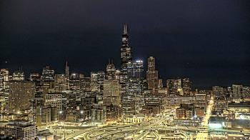 Weather camera view of UIC - University of Illinois Chicago.