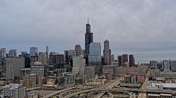Weather camera view of UIC - University of Illinois Chicago.