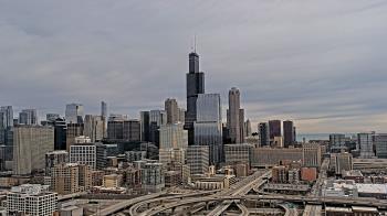 Weather camera view of UIC - University of Illinois Chicago.