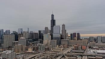 Weather camera view of UIC - University of Illinois Chicago.