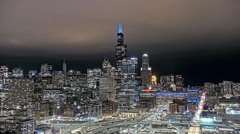 Weather camera view of UIC - University of Illinois Chicago.
