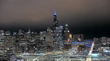 Weather camera view of UIC - University of Illinois Chicago.
