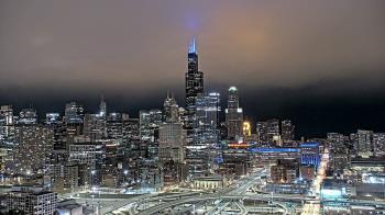 Weather camera view of UIC - University of Illinois Chicago.