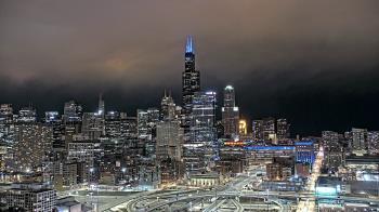 Weather camera view of UIC - University of Illinois Chicago.