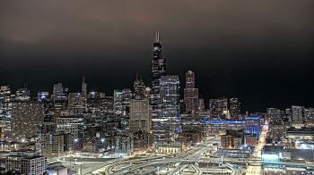 Weather camera view of UIC - University of Illinois Chicago.