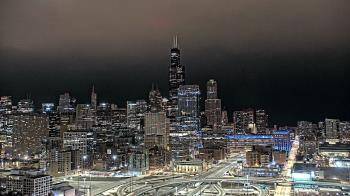 Weather camera view of UIC - University of Illinois Chicago.