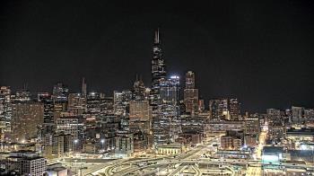 Weather camera view of UIC - University of Illinois Chicago.