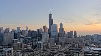 Weather camera view of UIC - University of Illinois Chicago.