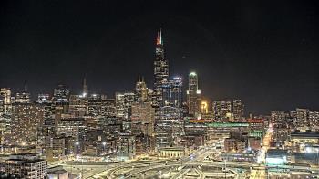 Weather camera view of UIC - University of Illinois Chicago.