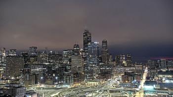 Weather camera view of UIC - University of Illinois Chicago.