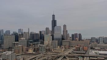 Weather camera view of UIC - University of Illinois Chicago.