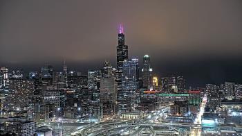 Weather camera view of UIC - University of Illinois Chicago.
