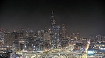 Weather camera view of UIC - University of Illinois Chicago.