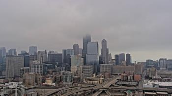 Weather camera view of UIC - University of Illinois Chicago.