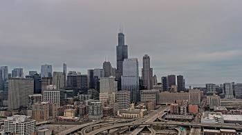 Weather camera view of UIC - University of Illinois Chicago.