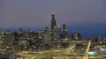 Weather camera view of UIC - University of Illinois Chicago.