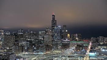Weather camera view of UIC - University of Illinois Chicago.