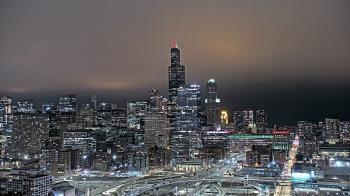 Weather camera view of UIC - University of Illinois Chicago.